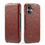 Fierre Shann 64 Texture Vertical Flip PU Leather Phone Case