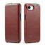 Fierre Shann 64 Texture Vertical Flip PU Leather Phone Case
