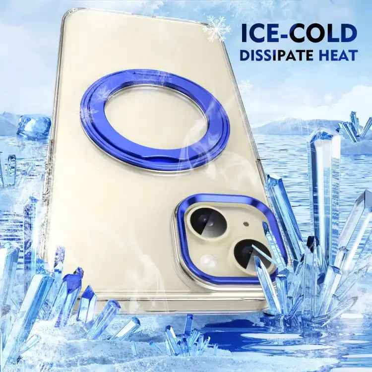 Ice-Cold Rotating Ring Holder PC MagSafe Phone Case