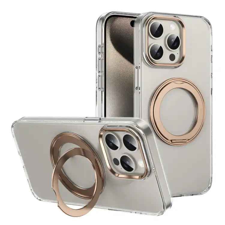 Ice-Cold Rotating Ring Holder PC MagSafe Phone Case