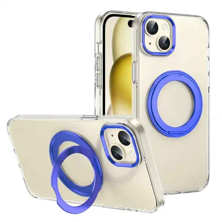 Ice-Cold Rotating Ring Holder PC MagSafe Phone Case