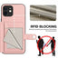 Button Card Bag RFID Anti-theft Phone Case