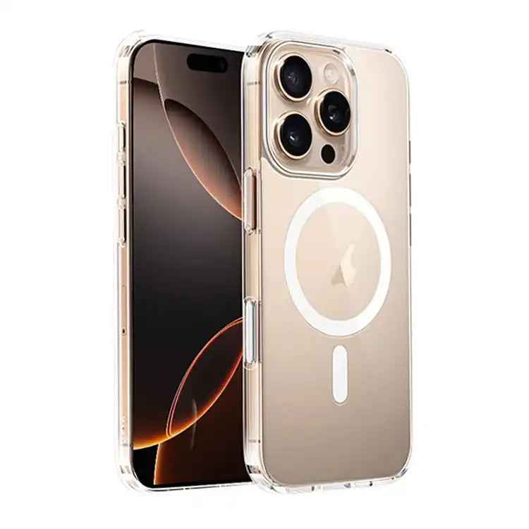 Camera Control AI Button Full Coverage MagSafe Magnetic Clear Phone Case