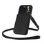 Crossbody Dual-Buckle Wallet Back Leather Phone Case