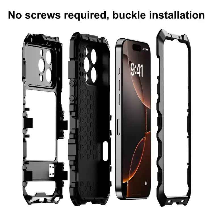 R-JUST Life Waterproof Dustproof Shockproof Phone Case