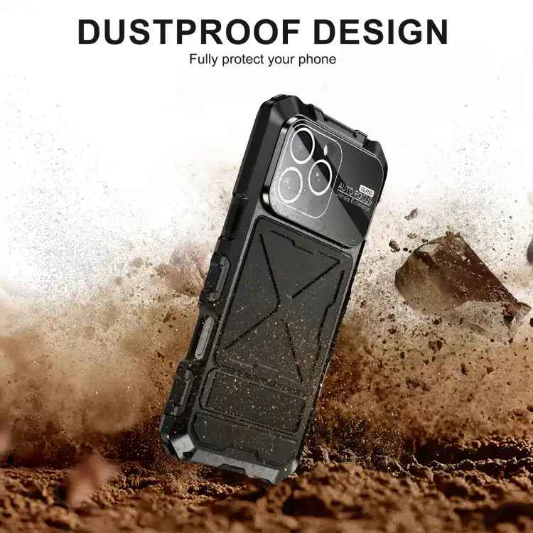 R-JUST Life Waterproof Dustproof Shockproof Phone Case