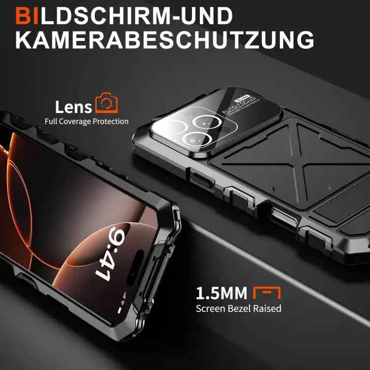 R-JUST Life Waterproof Dustproof Shockproof Phone Case
