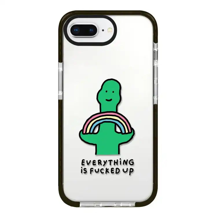 Simple Illustration Pattern Full Coverage Phone Case