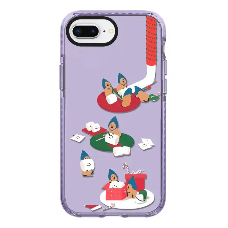 Simple Illustration Pattern Full Coverage Phone Case