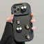 Briquettes Sliding Camshield 3D Coffee TPU Phone Case