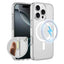 Camera Control Button Integrated MagSafe Clear Phone Case