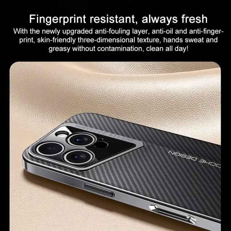 Carbon Fiber Texture PC Phone Case
