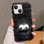 Doll Plush PU Hybrid PC Phone Case