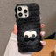 Doll Plush PU Hybrid PC Phone Case