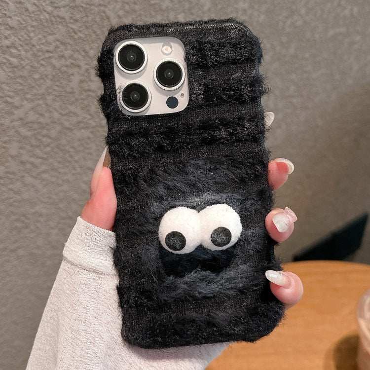 Doll Plush PU Hybrid PC Phone Case