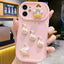 Creative 3D Duck Design Sliding Window Full Coverage Phone Case