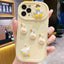 Creative 3D Duck Design Sliding Window Full Coverage Phone Case