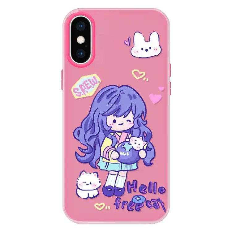 Skin Feeling Jelly TPU Hybrid PC Phone Case