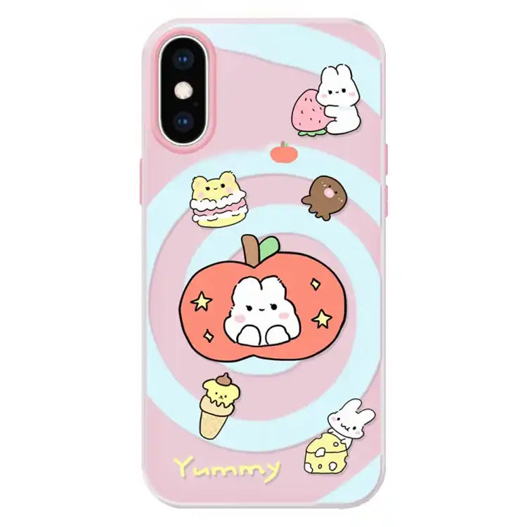 Skin Feeling Jelly TPU Hybrid PC Phone Case
