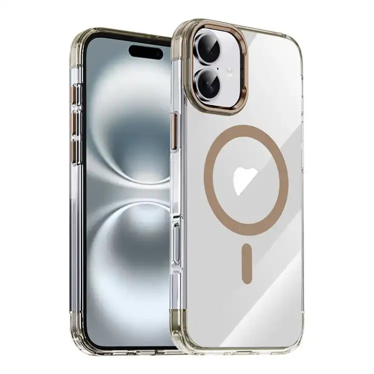 Jazz 3 in 1 Magnetic MagSafe Crystal Phone Case