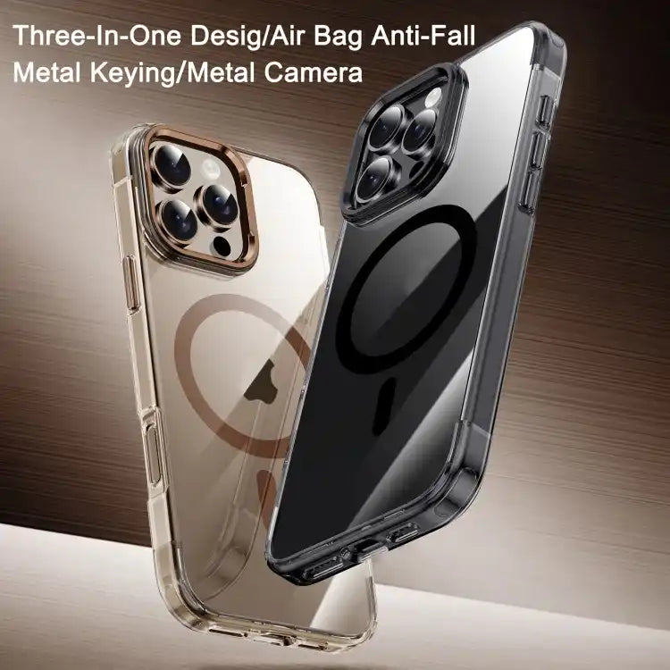 Jazz 3 in 1 Magnetic MagSafe Crystal Phone Case