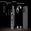 Jazz 3 in 1 Magnetic MagSafe Crystal Phone Case