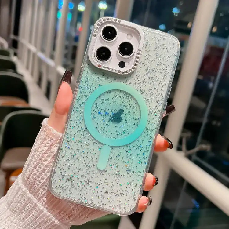 Blink Series Metal Lens Frame MagSafe Magnetic IMD Phone Case