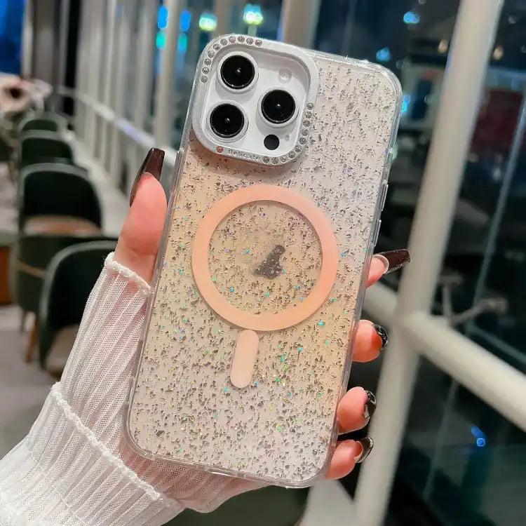 Blink Series Metal Lens Frame MagSafe Magnetic IMD Phone Case