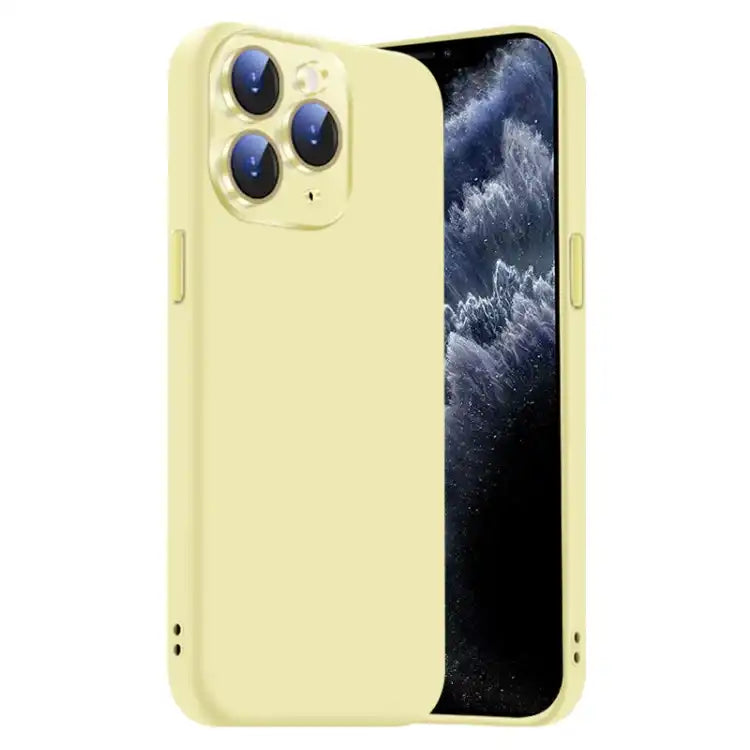 Nano Lens Cover Liquid Silicone Phone Case