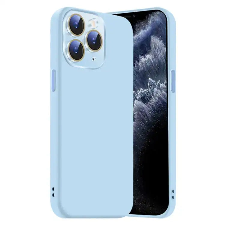 Nano Lens Cover Liquid Silicone Phone Case