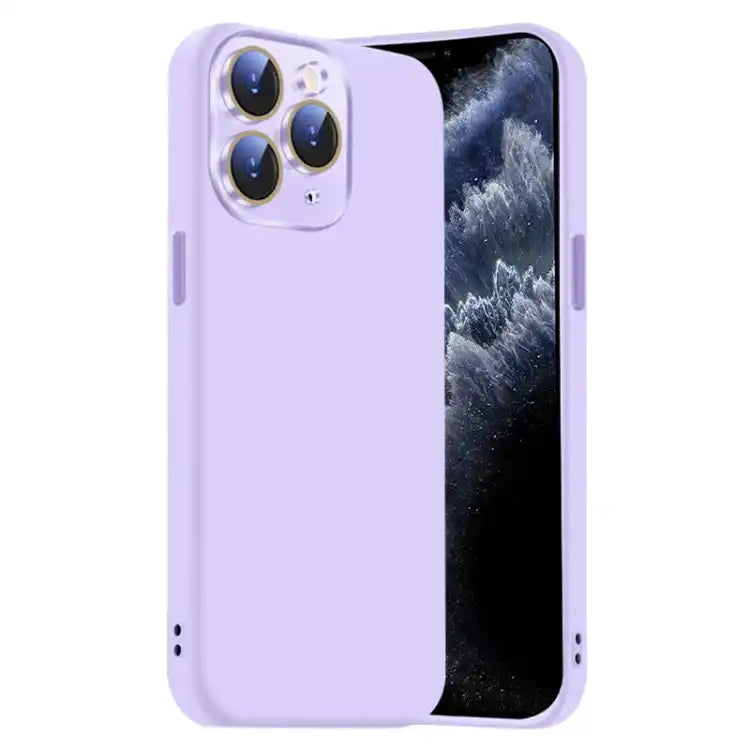 Nano Lens Cover Liquid Silicone Phone Case