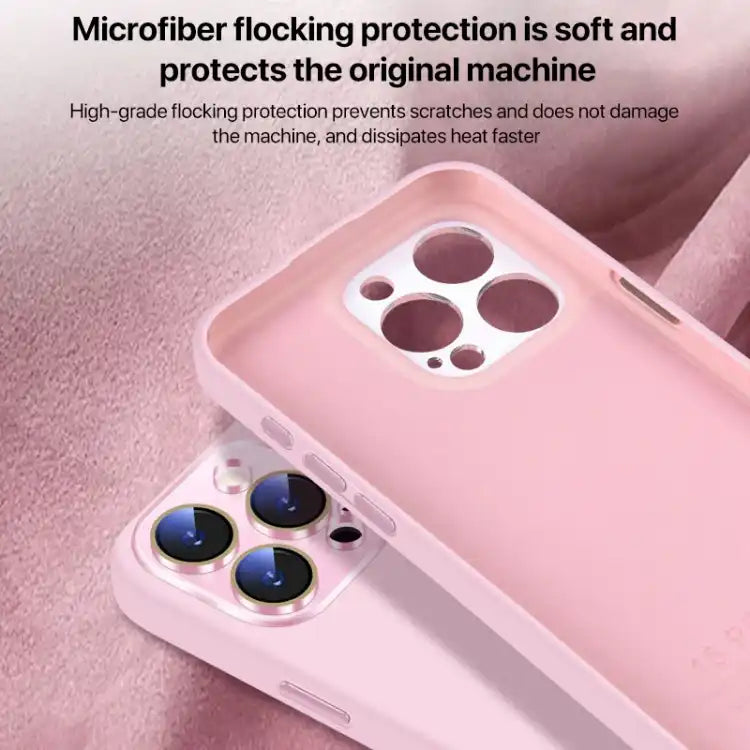Nano Lens Cover Liquid Silicone Phone Case