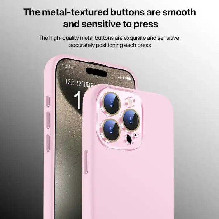 Nano Lens Cover Liquid Silicone Phone Case