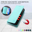 RC01 Dual-Folded Magnetic Suction RFID Leather Phone Case