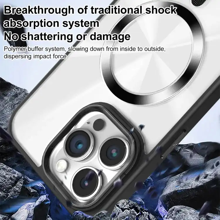 Glaring CD Texture MagSafe Phone Case