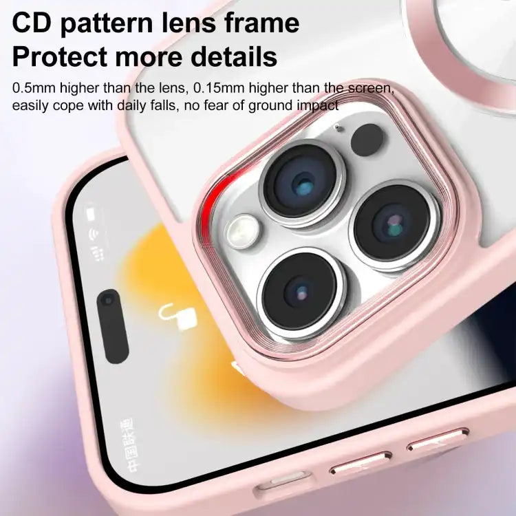 Glaring CD Texture MagSafe Phone Case