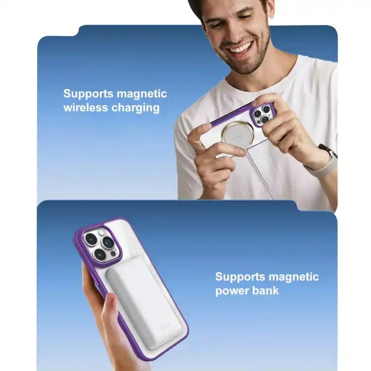 Glaring CD Texture MagSafe Phone Case