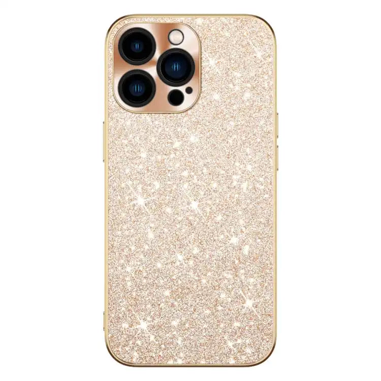 Electroplating Star Diamond CD Texture Lens Ring Phone Case