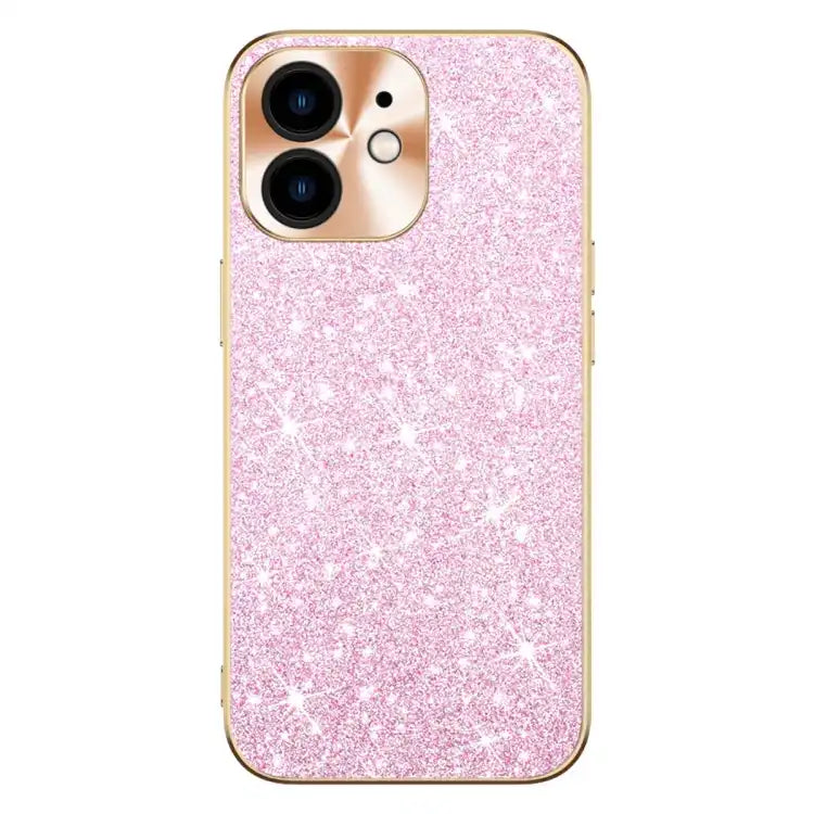 Electroplating Star Diamond CD Texture Lens Ring Phone Case