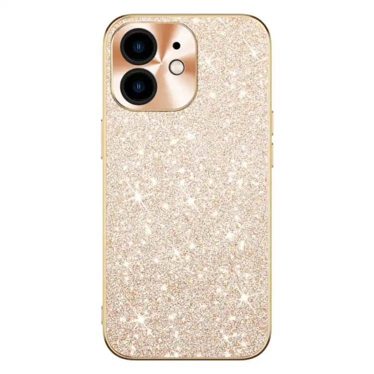 Electroplating Star Diamond CD Texture Lens Ring Phone Case