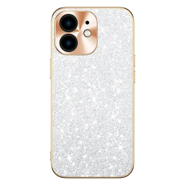 Electroplating Star Diamond CD Texture Lens Ring Phone Case