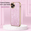 Electroplating Star Diamond CD Texture Lens Ring Phone Case