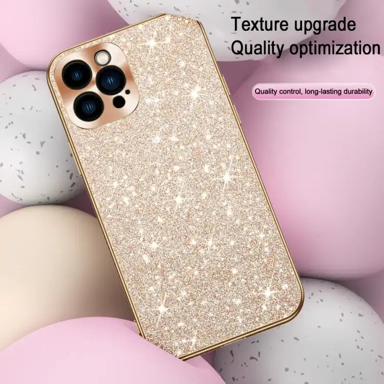Electroplating Star Diamond CD Texture Lens Ring Phone Case
