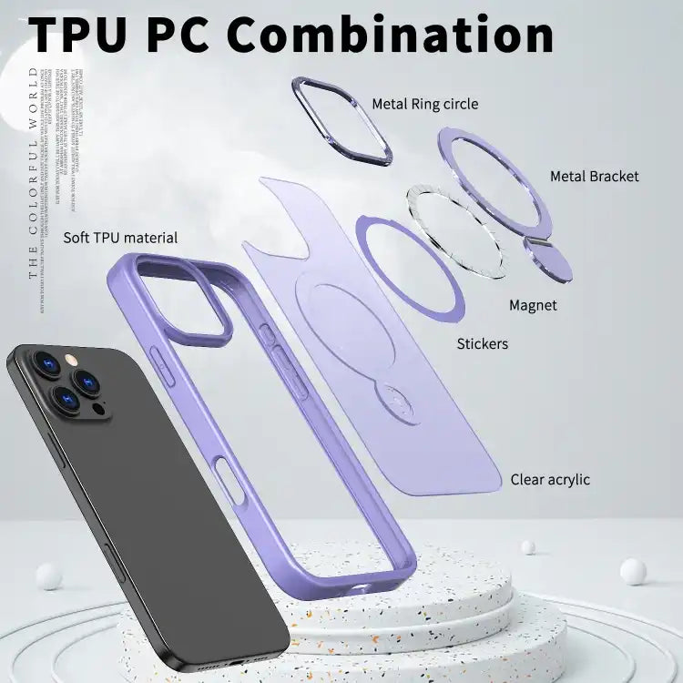 Wing Series Gen2 MagSafe Metal Ring Holder Phone Case