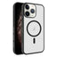 Frosted Translucent Side Ice Fog Cooling MagSafe Phone Case