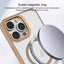 Frosted Translucent Side Ice Fog Cooling MagSafe Phone Case