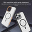 Frosted Translucent Side Ice Fog Cooling MagSafe Phone Case