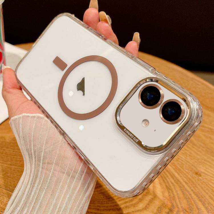 Transparent MagSafe Phone Case with Lens Film