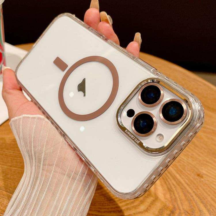 Transparent MagSafe Phone Case with Lens Film