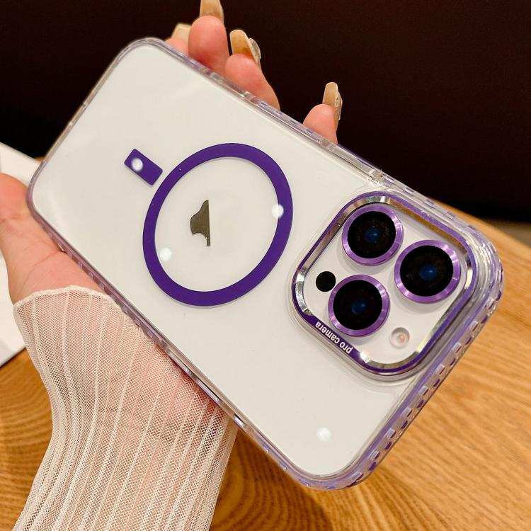 Transparent MagSafe Phone Case with Lens Film